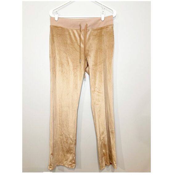 NEW Aerie real me dreamy velour pants tan - Picture 3 of 5